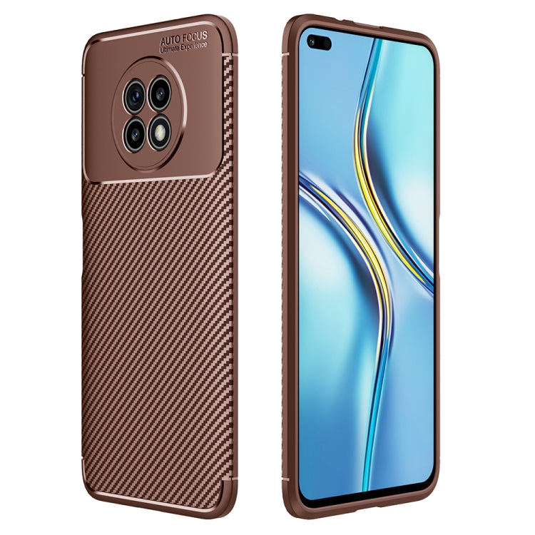 Carbon Fiber Texture Shockproof TPU Case For Honor X20