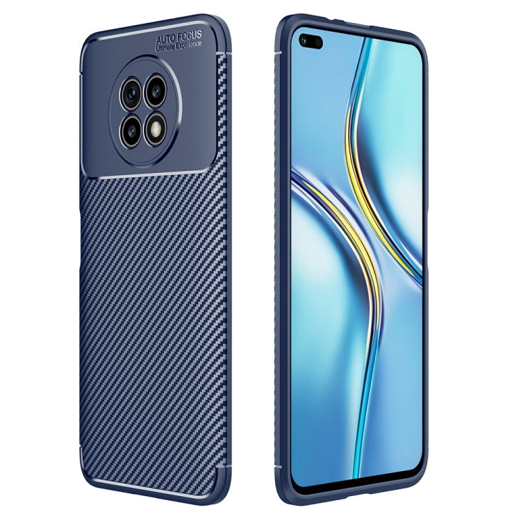 Carbon Fiber Texture Shockproof TPU Case For Honor X20