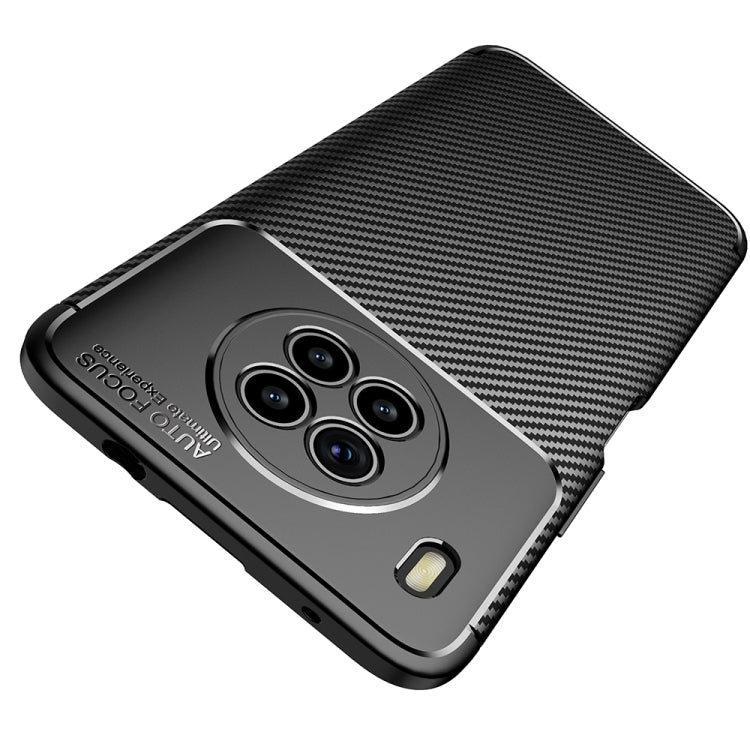 Carbon Fiber Texture Shockproof TPU Case For Huawei nova 8i