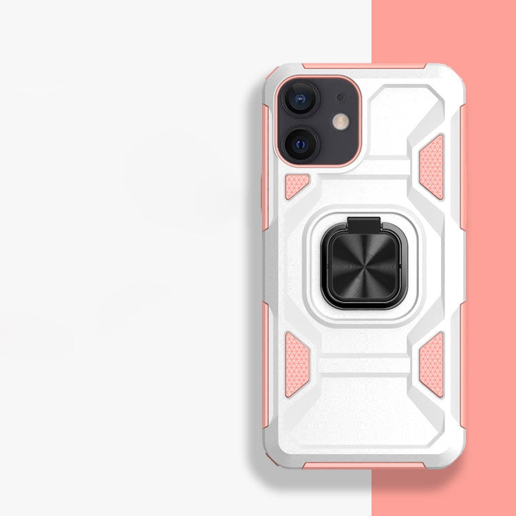 For iPhone 11 Knight Cool Series PC + TPU Shockproof Case with Magnetic Ring Holder