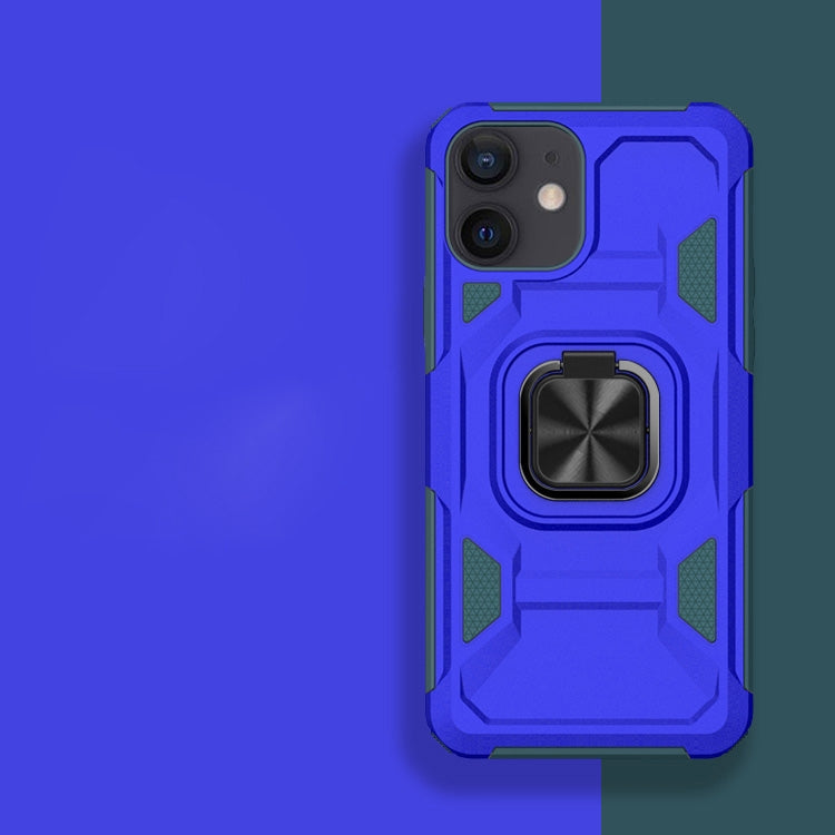 For iPhone 11 Knight Cool Series PC + TPU Shockproof Case with Magnetic Ring Holder