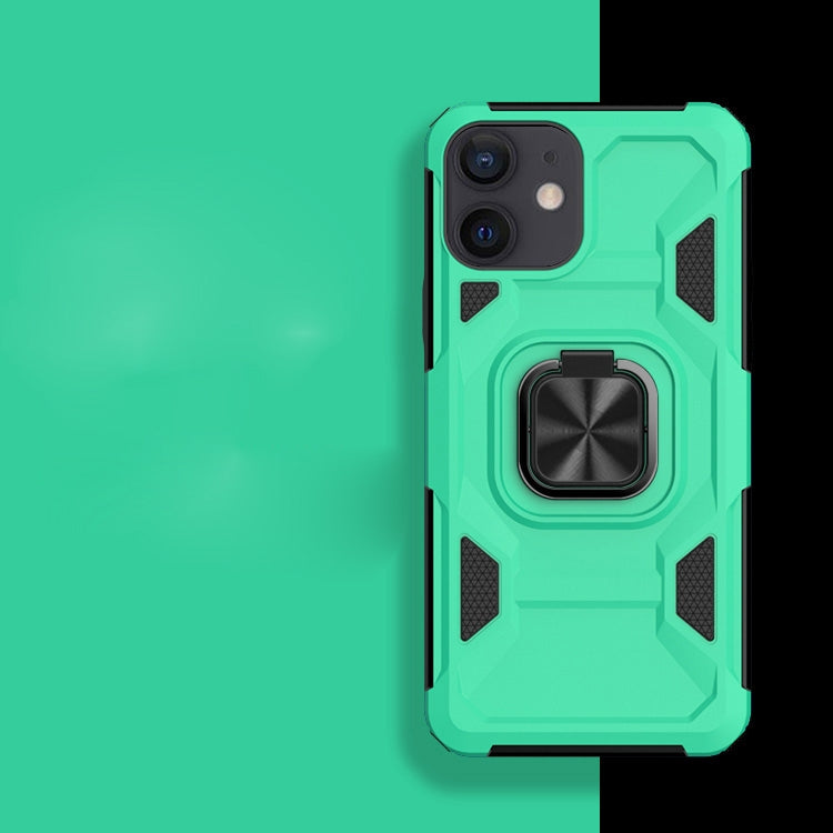 For iPhone 11 Knight Cool Series PC + TPU Shockproof Case with Magnetic Ring Holder