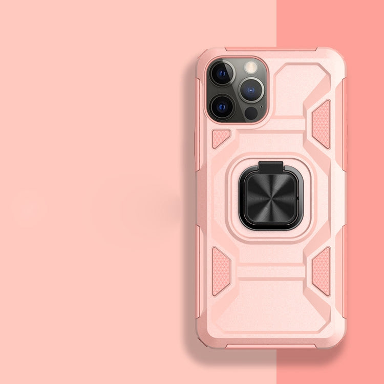 For iPhone 11 Pro Knight Cool Series PC + TPU Shockproof Case with Magnetic Ring Holder