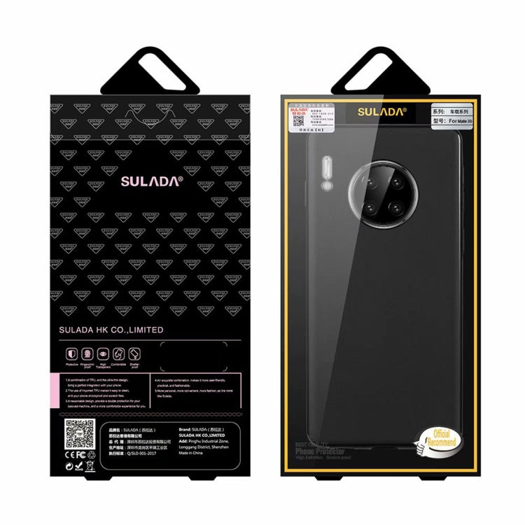 For Huawei Mate 30 Pro SULADA Car Series Magnetic Suction TPU Protective Case