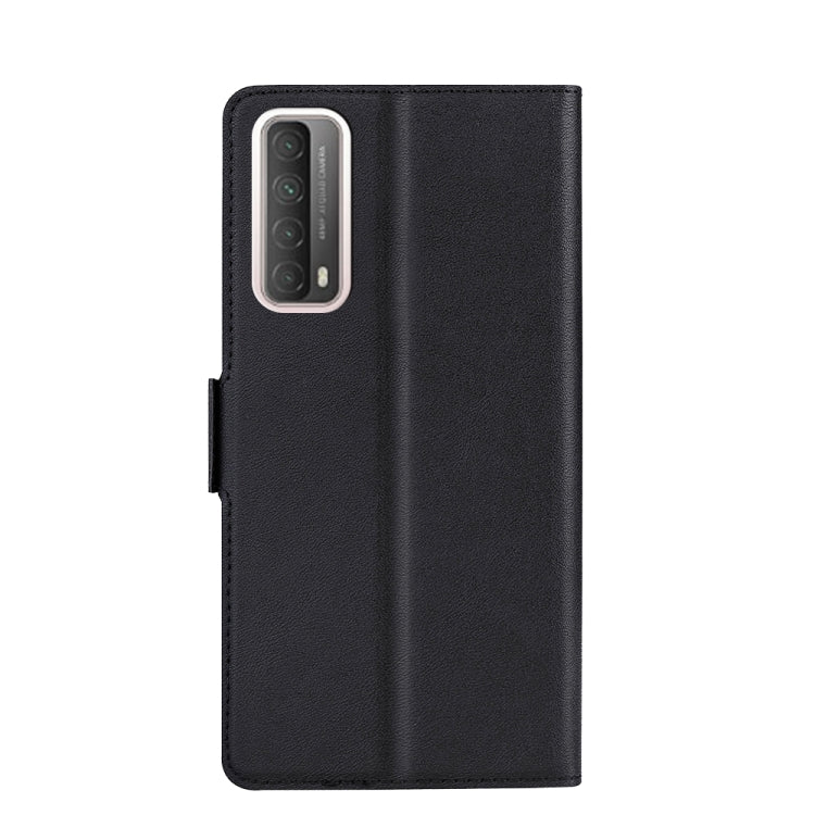 For Huawei P smart 2021 Ultra-thin Voltage Side Buckle PU + TPU Horizontal Flip Leather Case with Holder & Card Slot