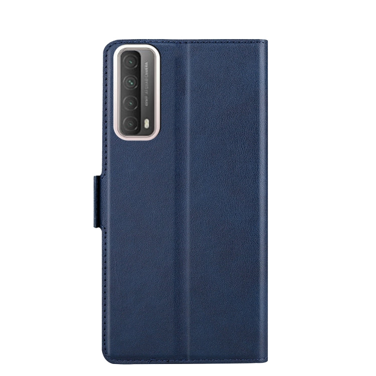 For Huawei P smart 2021 Ultra-thin Voltage Side Buckle PU + TPU Horizontal Flip Leather Case with Holder & Card Slot