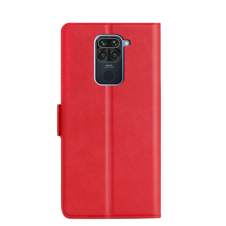 For Xiaomi Redmi Note 9 4G Ultra-thin Voltage Side Buckle PU + TPU Horizontal Flip Leather Case with Holder & Card Slot