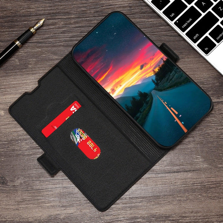For Xiaomi Redmi Note 10 / Note 10S Ultra-thin Voltage Side Buckle PU + TPU Horizontal Flip Leather Case with Holder & Card Slot