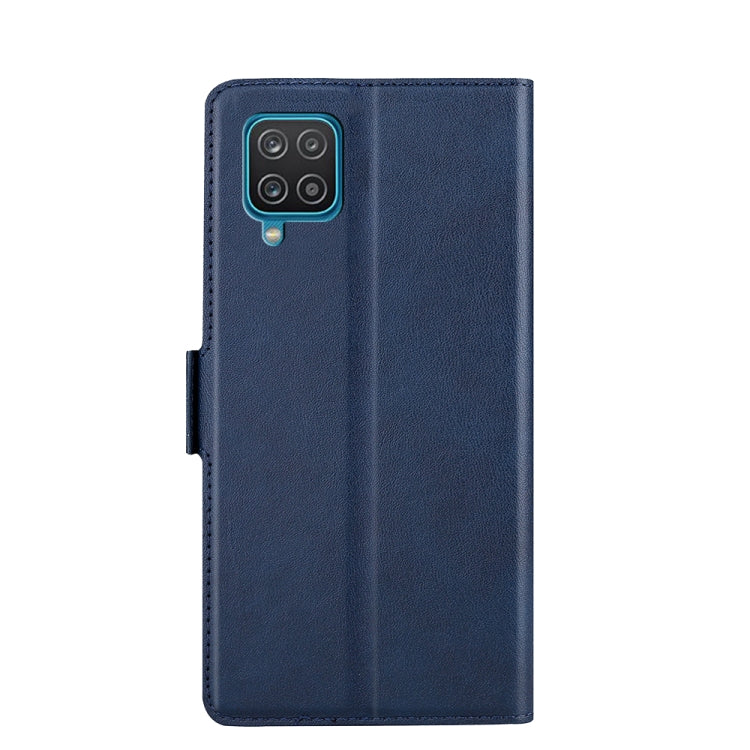 For Samsung Galaxy A12 Ultra-thin Voltage Side Buckle PU + TPU Horizontal Flip Leather Case with Holder & Card Slot