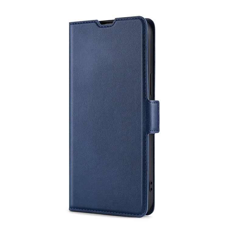 For Samsung Galaxy A32 5G Ultra-thin Voltage Side Buckle PU + TPU Horizontal Flip Leather Case with Holder & Card Slot