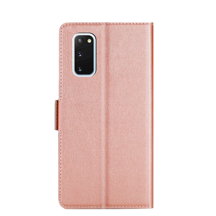 For Samsung Galaxy S20 Ultra-thin Voltage Side Buckle PU + TPU Horizontal Flip Leather Case with Holder & Card Slot