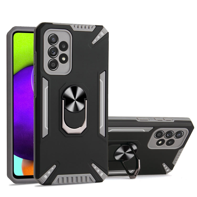 For Samsung Galaxy A52 5G / 4G PC + TPU Protective Case with 360 Degrees Rotatable Ring Holder