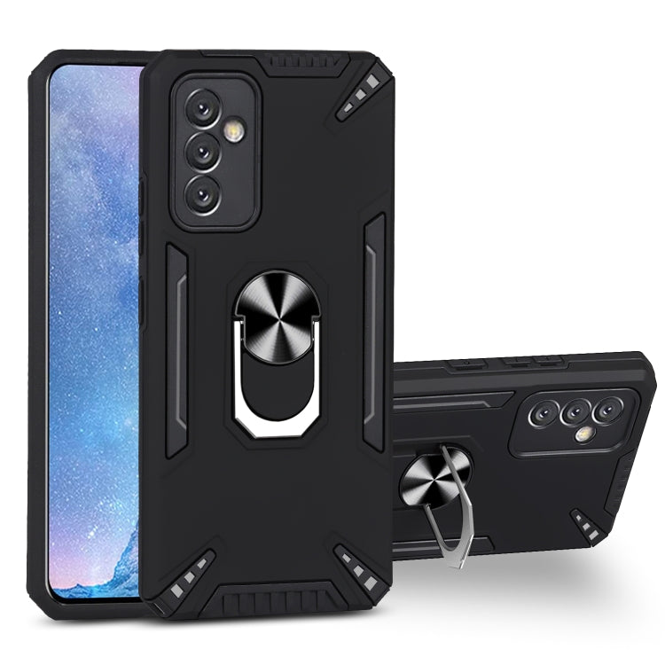 For Samsung Galaxy A82 5G PC + TPU Protective Case with 360 Degrees Rotatable Ring Holder