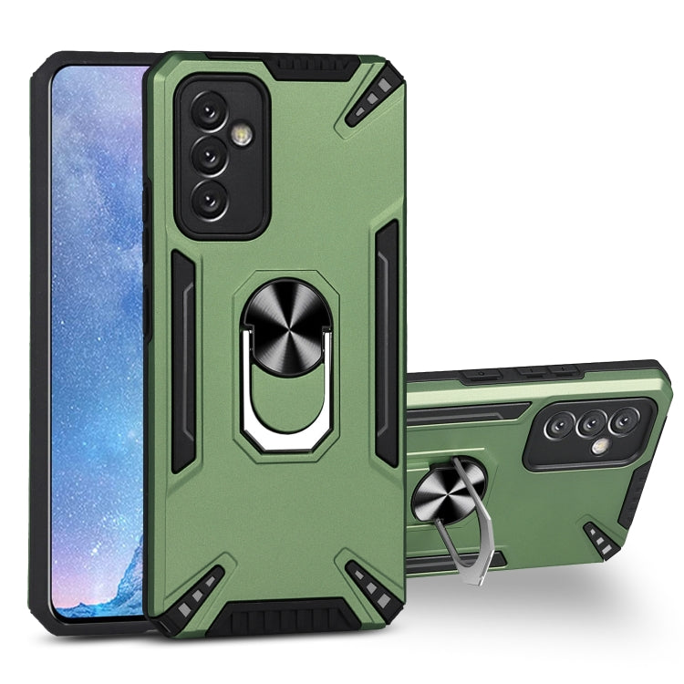 For Samsung Galaxy A82 5G PC + TPU Protective Case with 360 Degrees Rotatable Ring Holder