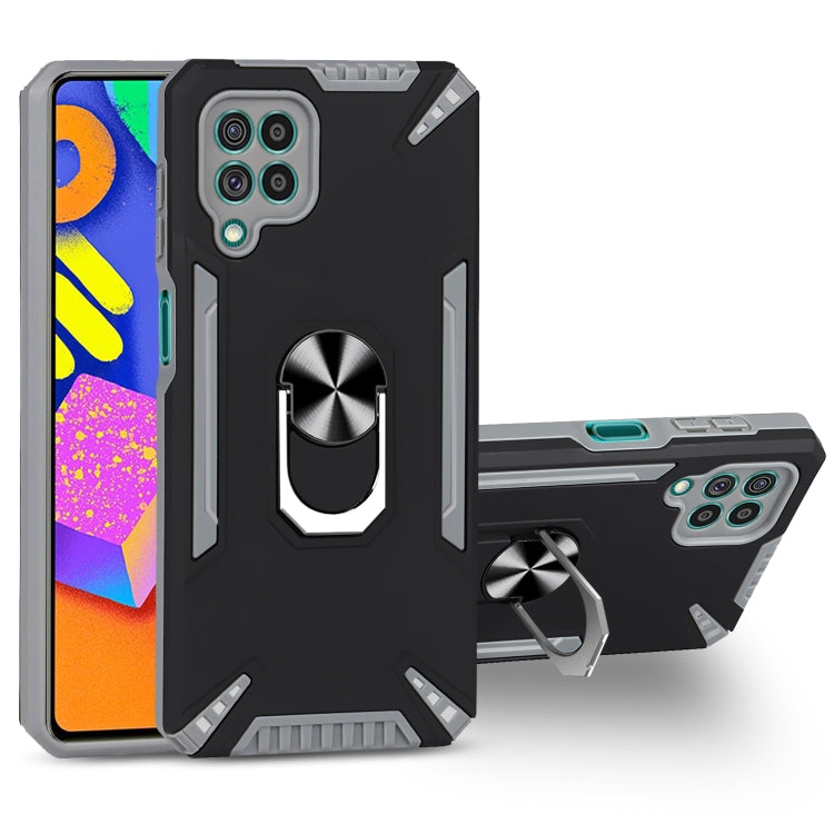 For Samsung Galaxy F62 PC + TPU Protective Case with 360 Degrees Rotatable Ring Holder