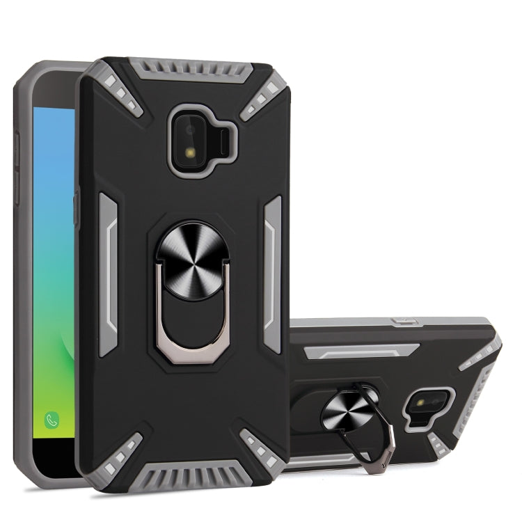 For Samsung Galaxy J2 Core PC + TPU Protective Case with 360 Degrees Rotatable Ring Holder