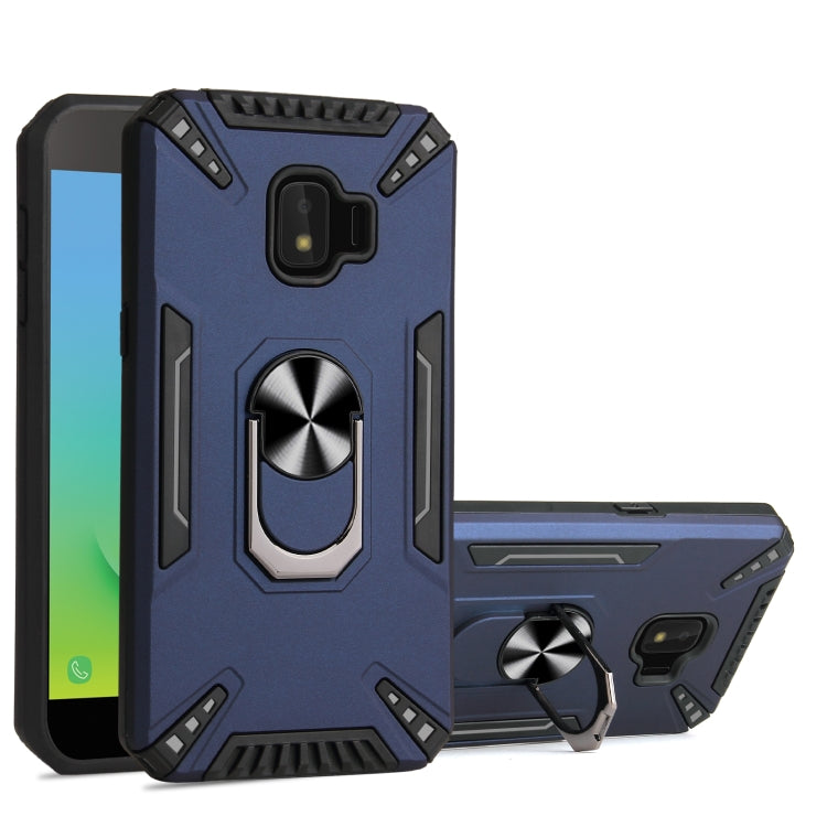 For Samsung Galaxy J2 Core PC + TPU Protective Case with 360 Degrees Rotatable Ring Holder
