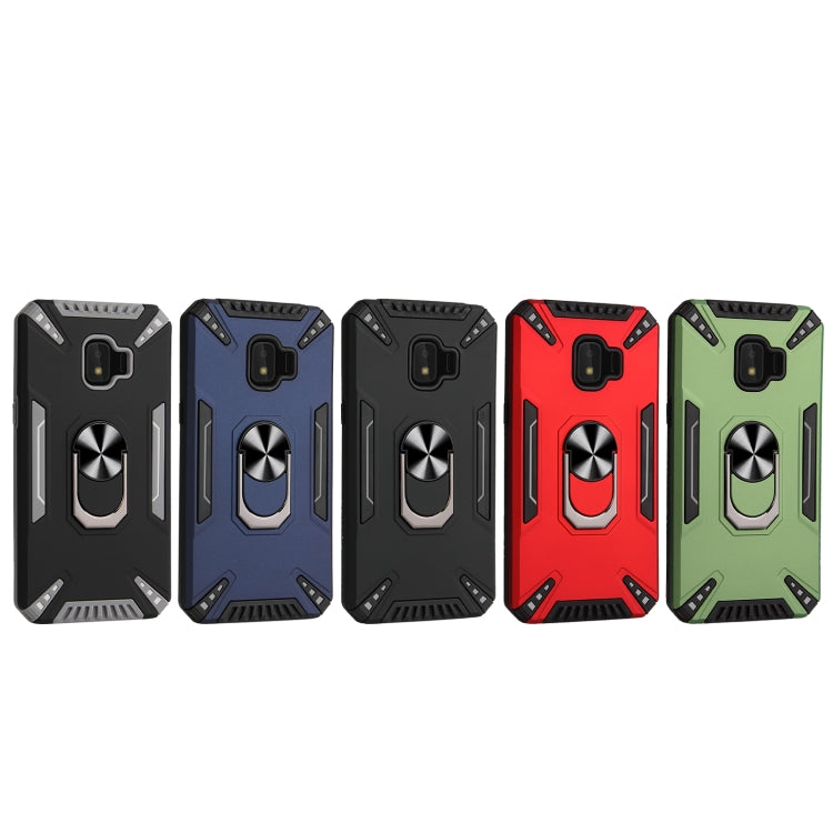For Samsung Galaxy J2 Core PC + TPU Protective Case with 360 Degrees Rotatable Ring Holder