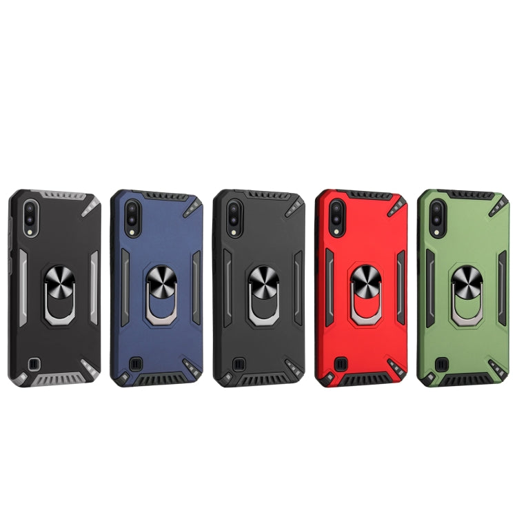For Samsung Galaxy M10 PC + TPU Protective Case with 360 Degrees Rotatable Ring Holder