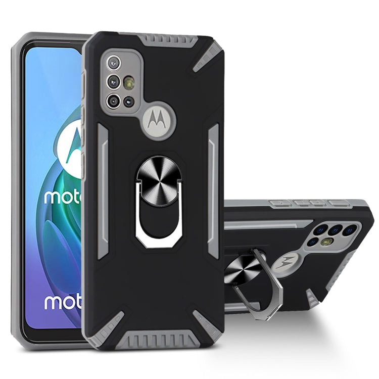 For Motorola Moto G10 / G20 / G30 PC + TPU Protective Case with 360 Degrees Rotatable Ring Holder