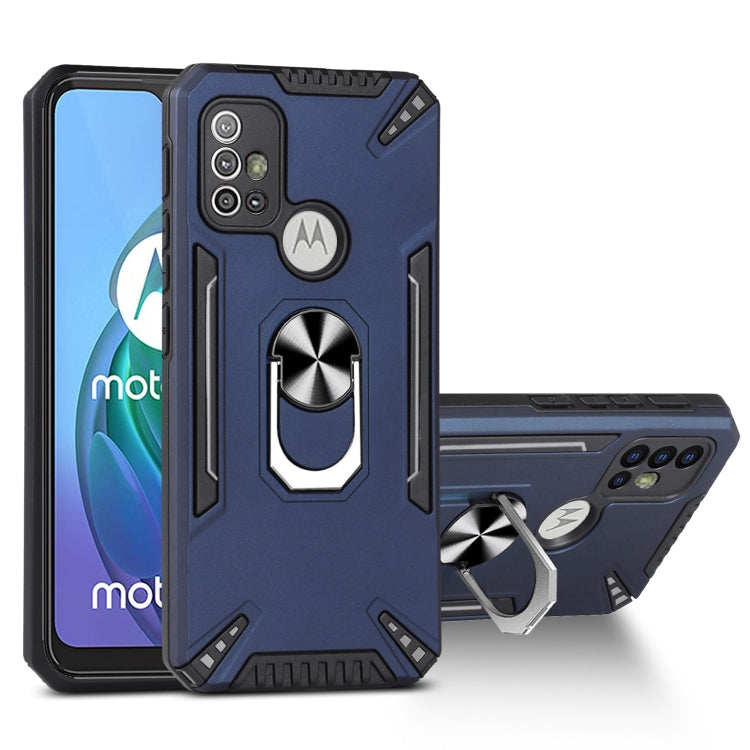 For Motorola Moto G10 / G20 / G30 PC + TPU Protective Case with 360 Degrees Rotatable Ring Holder