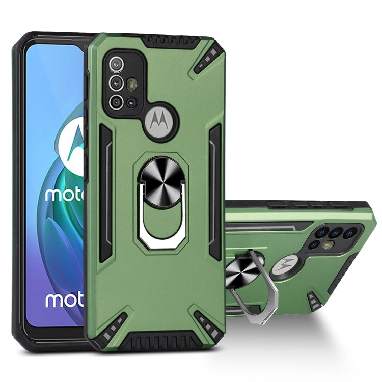 For Motorola Moto G10 / G20 / G30 PC + TPU Protective Case with 360 Degrees Rotatable Ring Holder