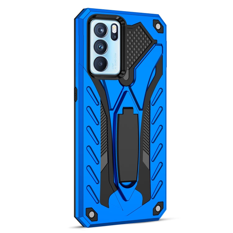 For OPPO Reno6 Pro 5G Shockproof TPU + PC Protective Case with Holder