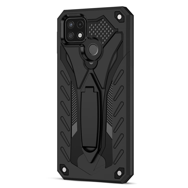 For OPPO Realme C21Y Shockproof TPU + PC Protective Case with Holder