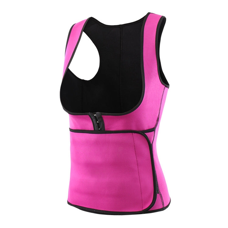 Breasted Shapers Corset Sweat-wicking Waistband Body Shaping Vest, Size:L