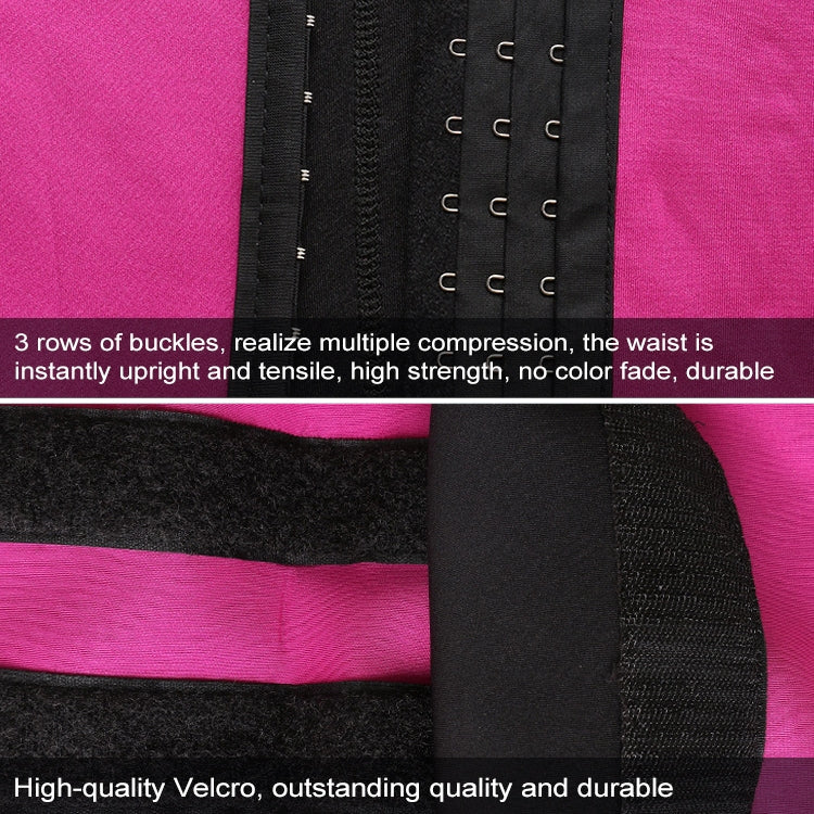Breasted Shapers Corset Sweat-wicking Waistband Body Shaping Vest, Size:L