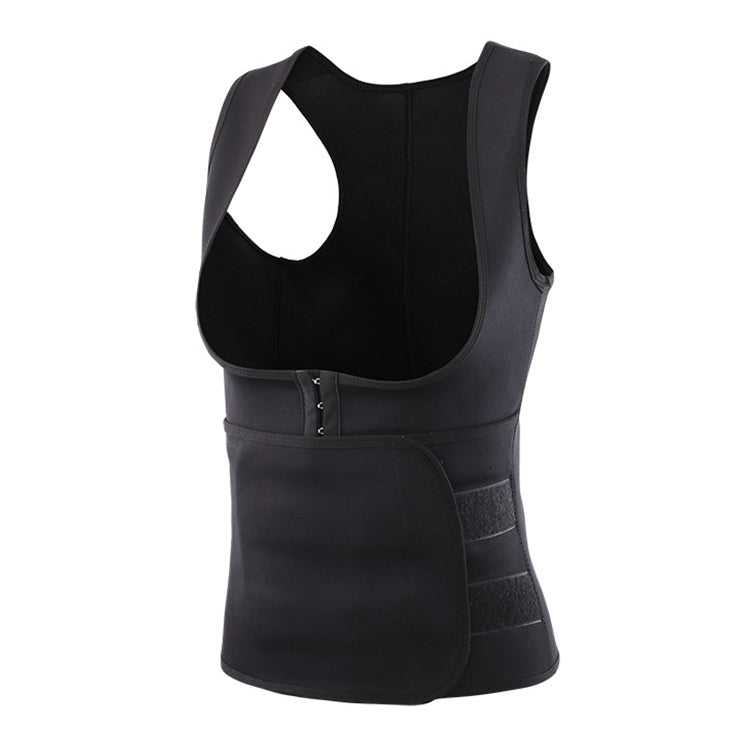 Breasted Shapers Corset Sweat-wicking Waistband Body Shaping Vest, Size:XXL