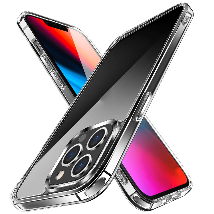 For iPhone 13 Pro TPU + PC Transparent Shockproof Protective Case
