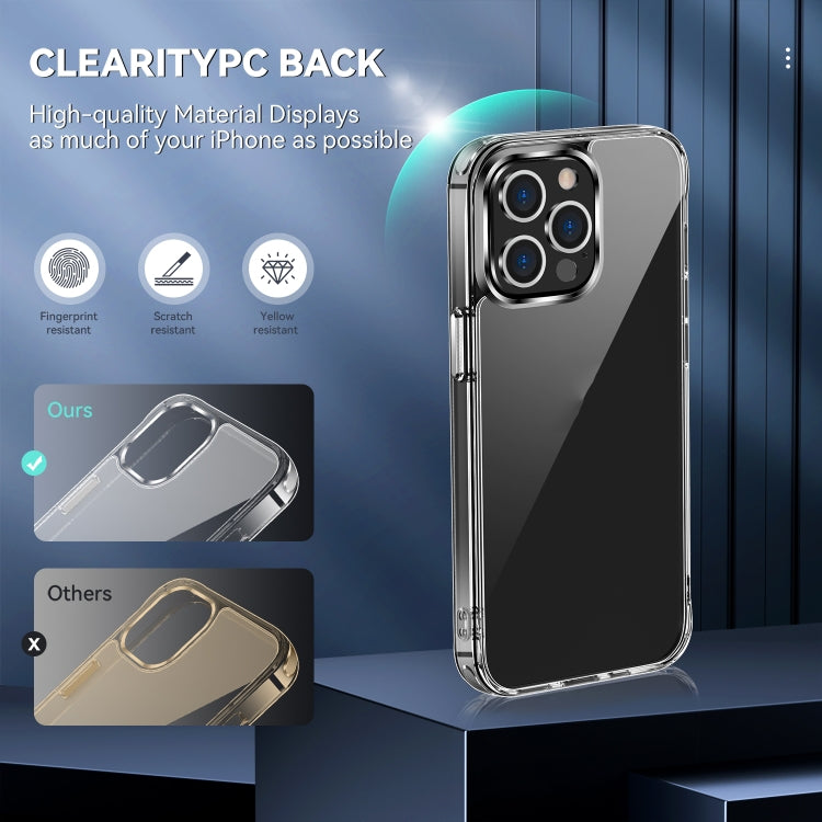 For iPhone 13 Pro Max TPU + PC Transparent Shockproof Protective Case