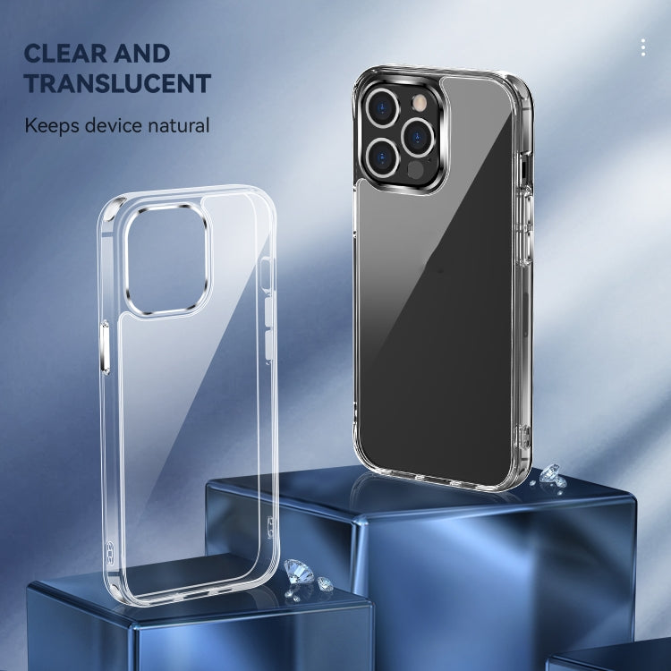 For iPhone 13 Pro Max TPU + PC Transparent Shockproof Protective Case