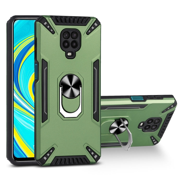 For Xiaomi Redmi Note 9S PC + TPU Protective Case with 360 Degrees Rotatable Ring Holder