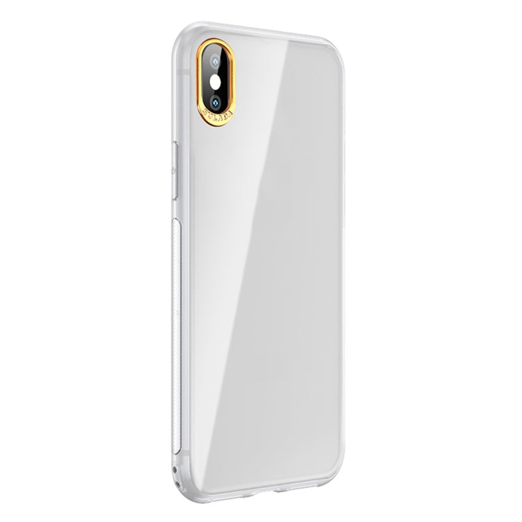 For iPhone X / XS SULADA Shockproof TPU + Plating Protective Case