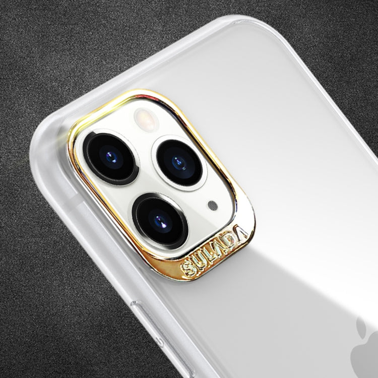 For iPhone 11 Pro Max SULADA Shockproof TPU + Plating Protective Case