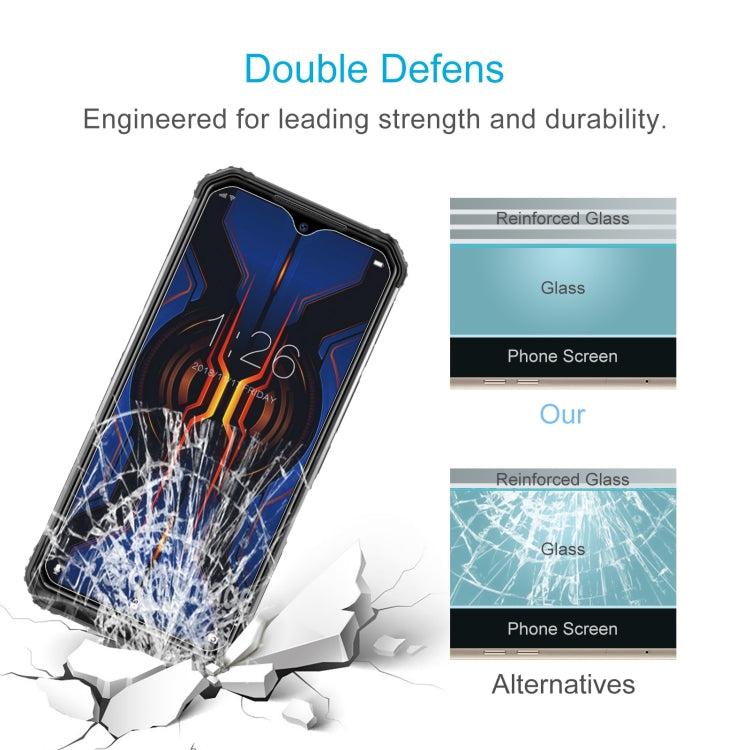 For Doogee S95 Pro 10 PCS 0.26mm 9H 2.5D Tempered Glass Film