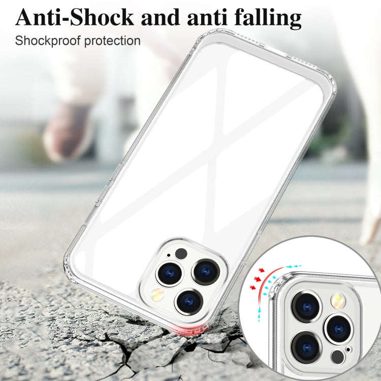 For iPhone 12 Pro Max Crystal Clear Shockproof PC + TPU Protective Case(Transparent)