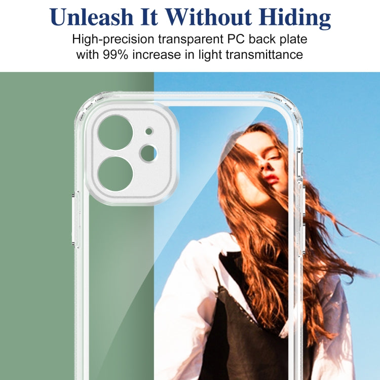For iPhone 11 Crystal Clear Shockproof PC + TPU Protective Case (Transparent)