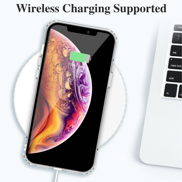 For iPhone XS Max Crystal Clear Shockproof PC + TPU Protective Case(Transparent)