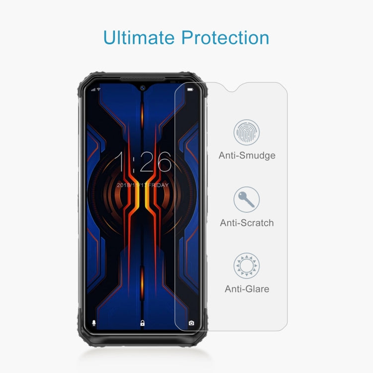 For Doogee S95 Pro 50 PCS 0.26mm 9H 2.5D Tempered Glass Film