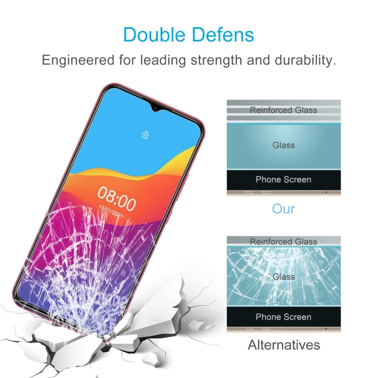 For Ulefone Note 10 50 PCS 0.26mm 9H 2.5D Tempered Glass Film