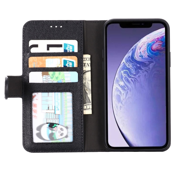 For iPhone 11 Pro GEBEI Top-grain Leather Horizontal Flip Protective Case with Holder & Card Slots & Wallet & Photo Frame