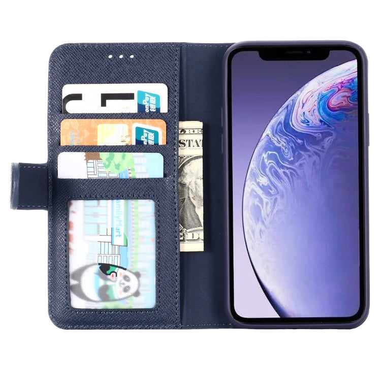 For iPhone 11 Pro GEBEI Top-grain Leather Horizontal Flip Protective Case with Holder & Card Slots & Wallet & Photo Frame