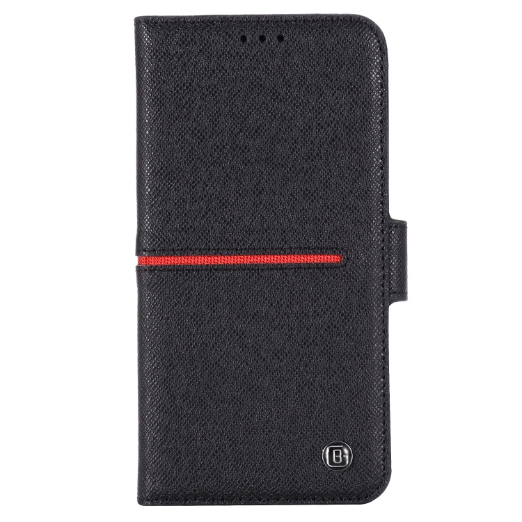 For iPhone 11 Pro Max GEBEI Top-grain Leather Horizontal Flip Protective Case with Holder & Card Slots & Wallet & Photo Frame