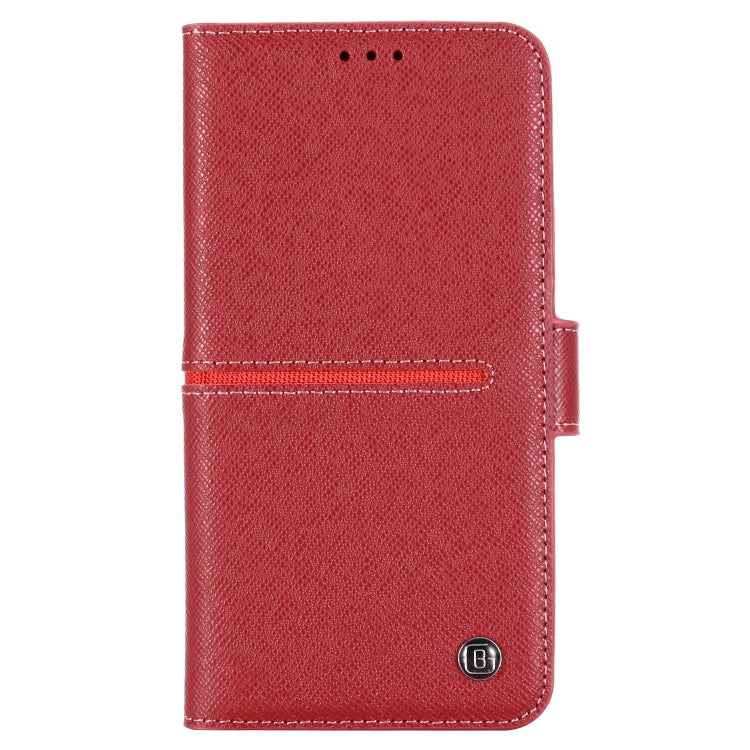 For iPhone 11 Pro Max GEBEI Top-grain Leather Horizontal Flip Protective Case with Holder & Card Slots & Wallet & Photo Frame