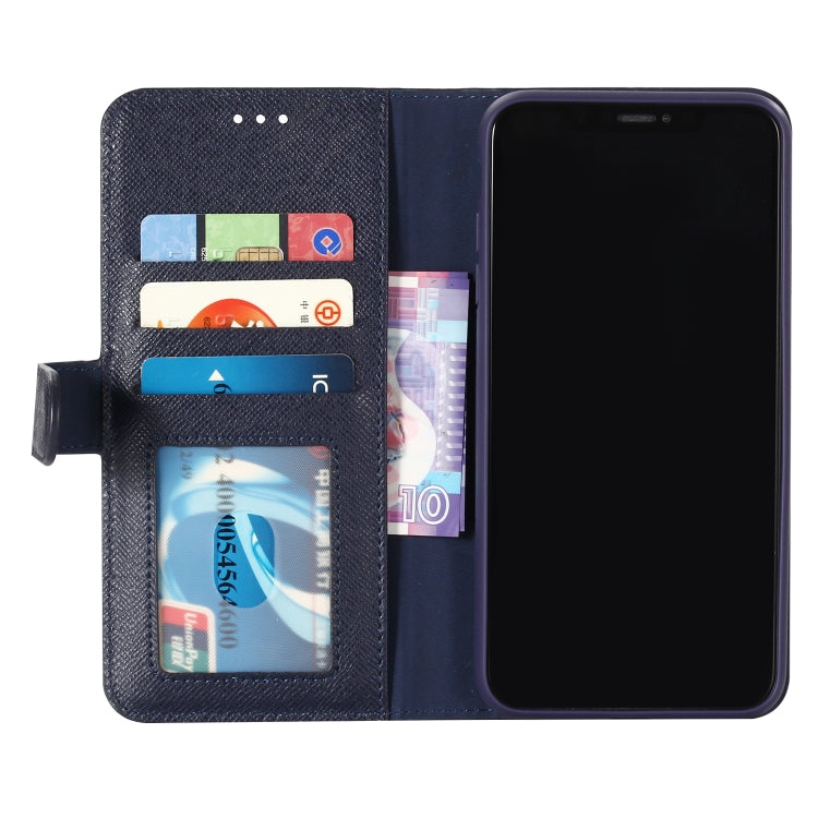For iPhone XS / X GEBEI Top-grain Leather Horizontal Flip Protective Case with Holder & Card Slots & Wallet & Photo Frame
