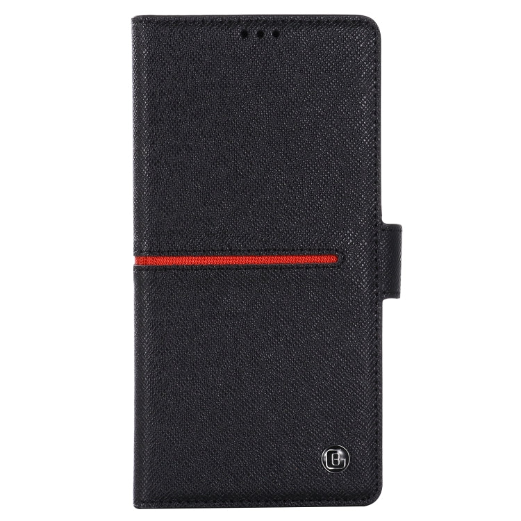 For Galaxy Note 10 GEBEI Top-grain Leather Horizontal Flip Protective Case with Holder & Card Slots & Wallet & Photo Frame