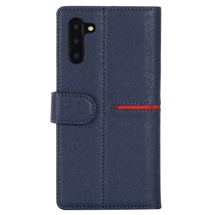For Galaxy Note 10 GEBEI Top-grain Leather Horizontal Flip Protective Case with Holder & Card Slots & Wallet & Photo Frame
